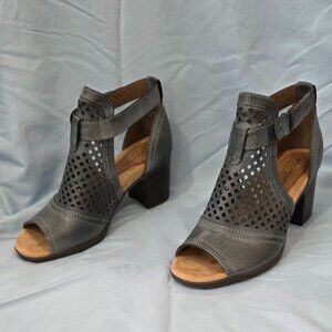 Rockport Cobb Hill Hattie Hi Cuff Booties, Black, Size 6M